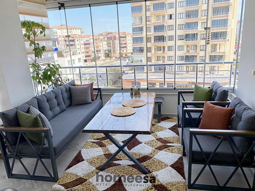 Tree Metal Balkon Mobilyası