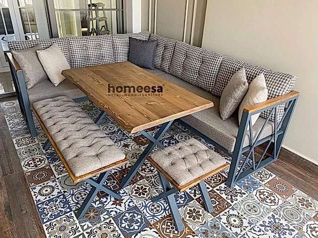 Label Balkon Köşe Takımı