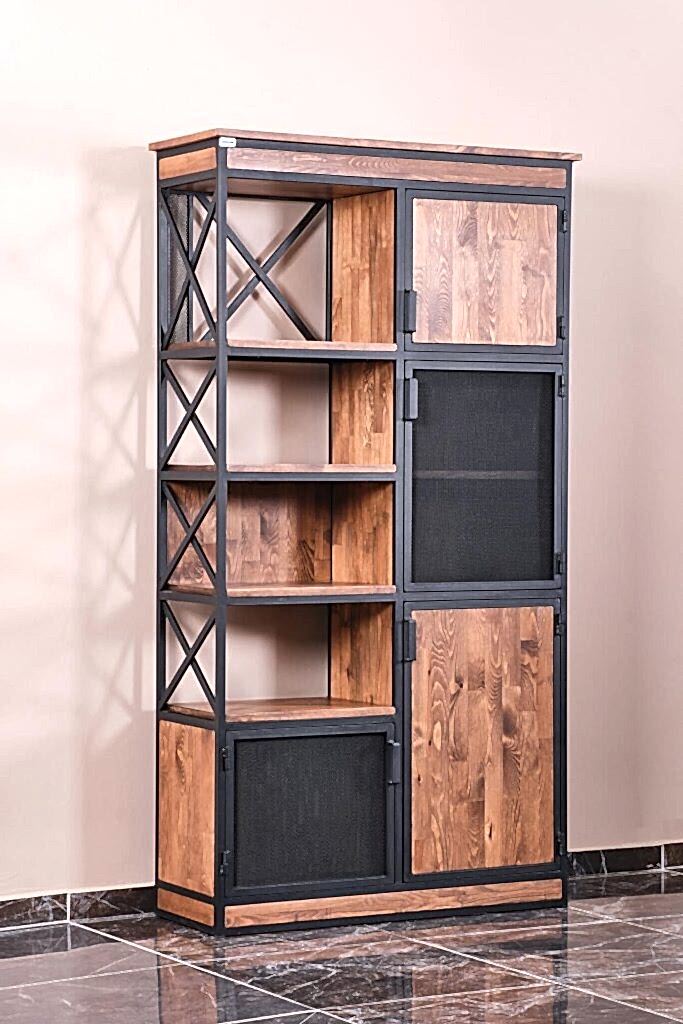 King Metal-Ahşap Tasarım Dolap