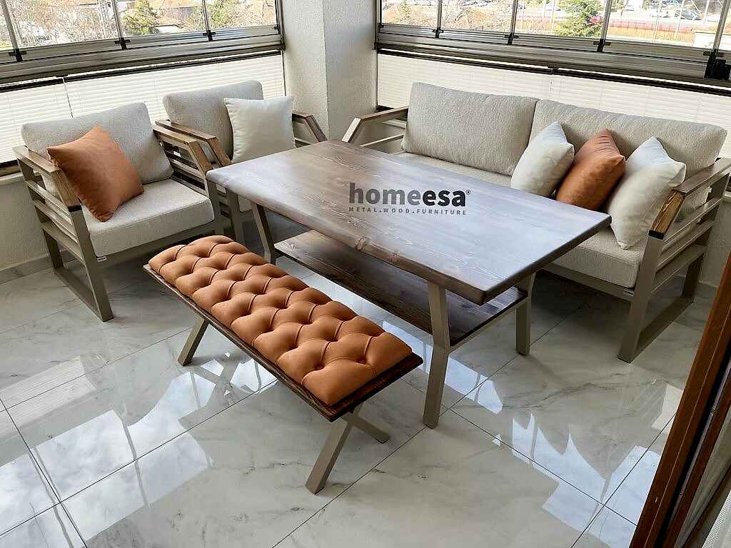 Lion Balkon Oturma Takımı